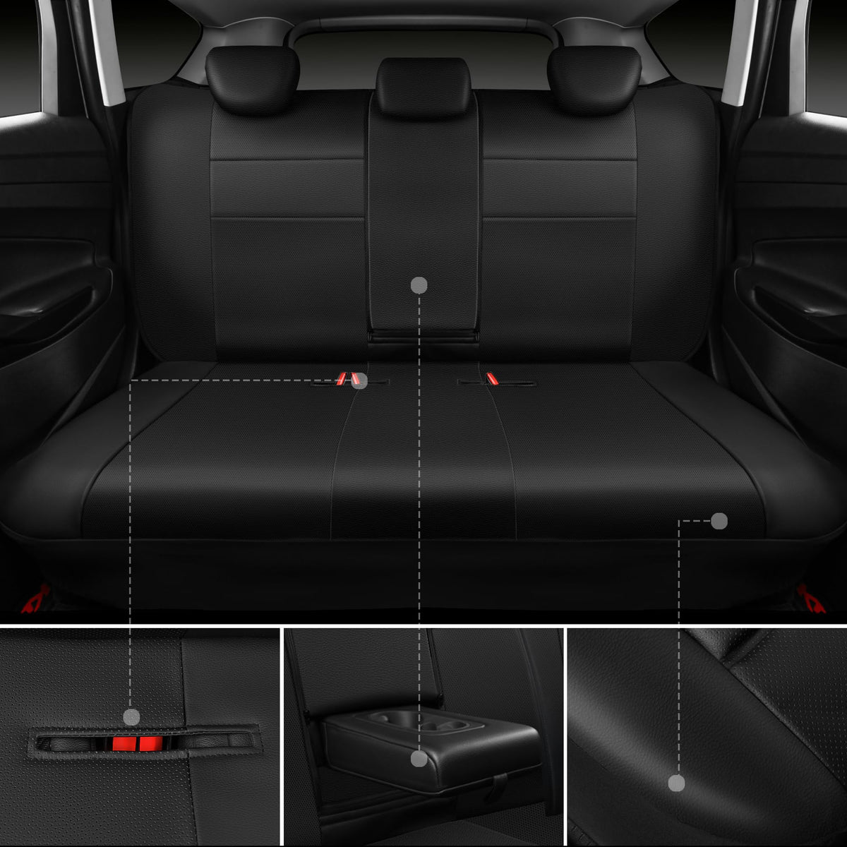 CAR PASS installed in SUV lifestyle scene protecting seats from pets and spills