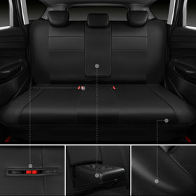 CAR PASS installed in SUV lifestyle scene protecting seats from pets and spills