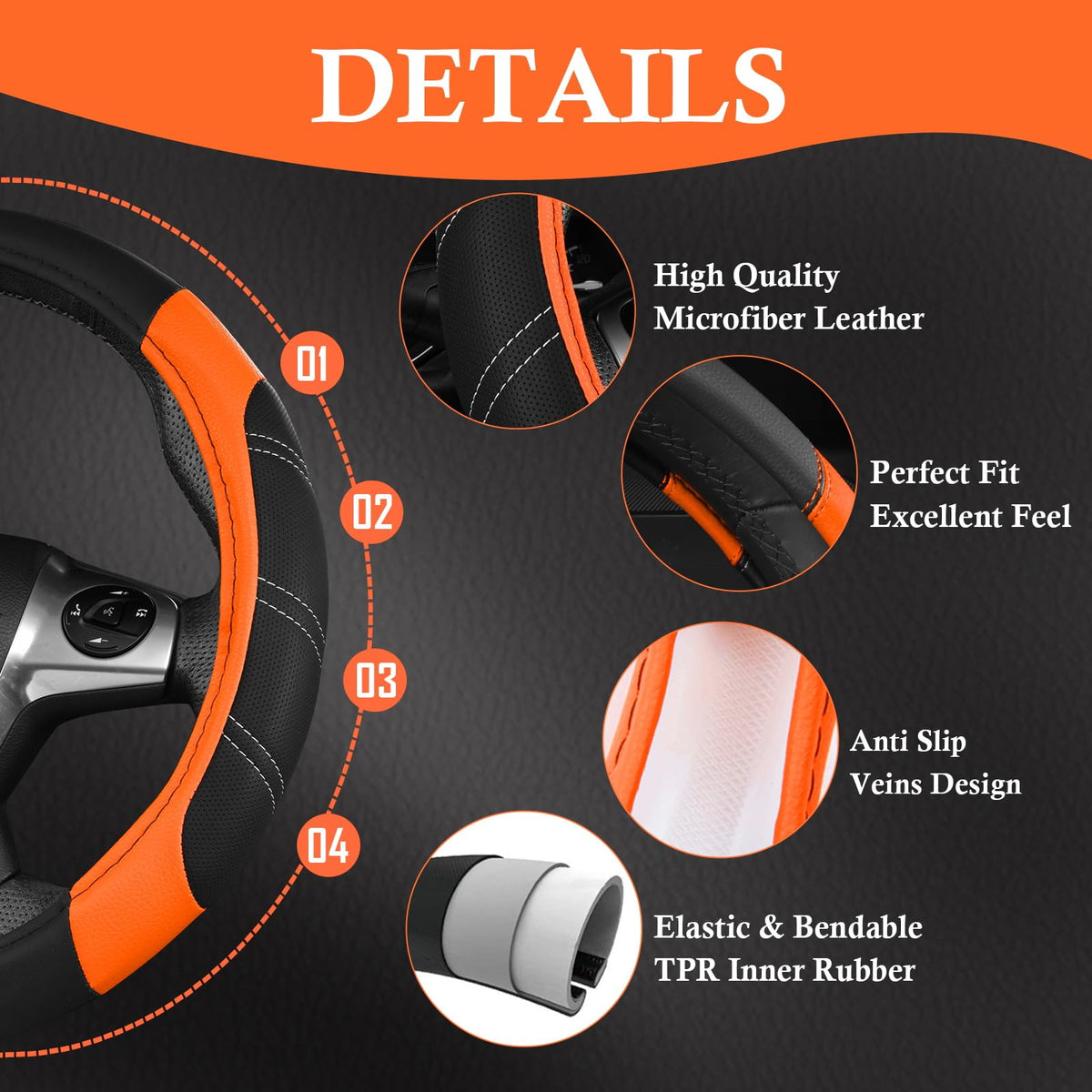CAR PASS steering wheel and mats installed in vehicle for coordinated interior update