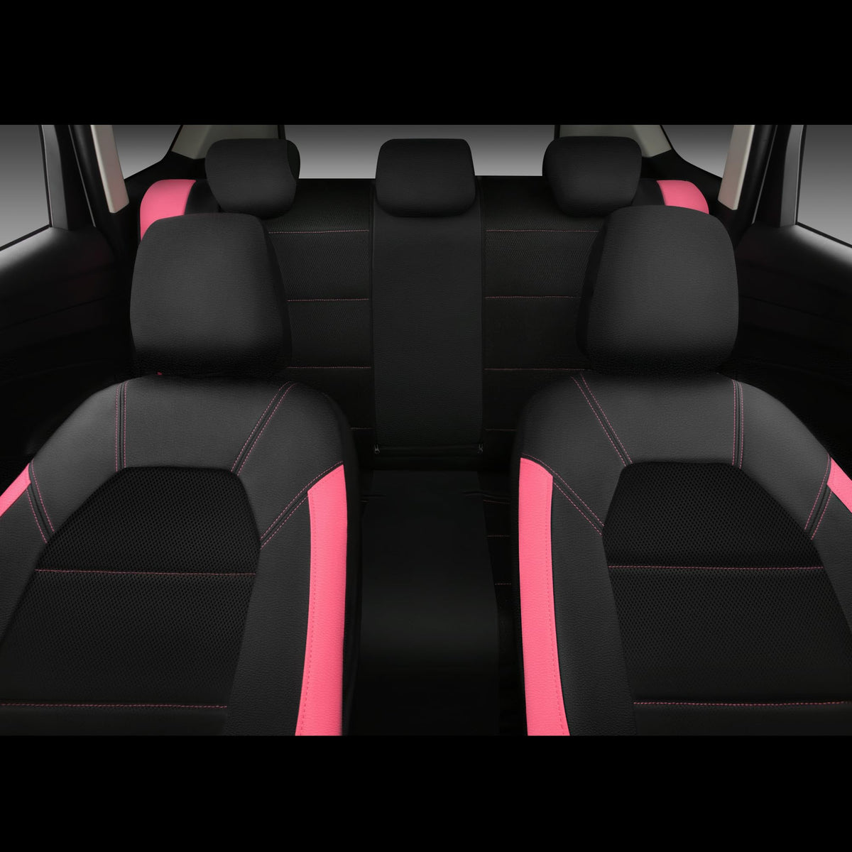 CAR PASS installed in car lifestyle scene showing visual upgrade and breathability