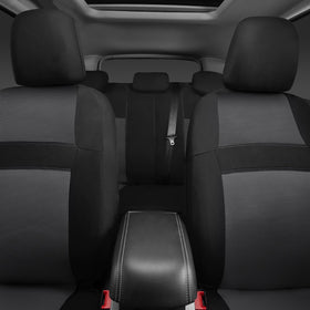 CAR PASS installed rear seat view protecting upholstery and unifying look