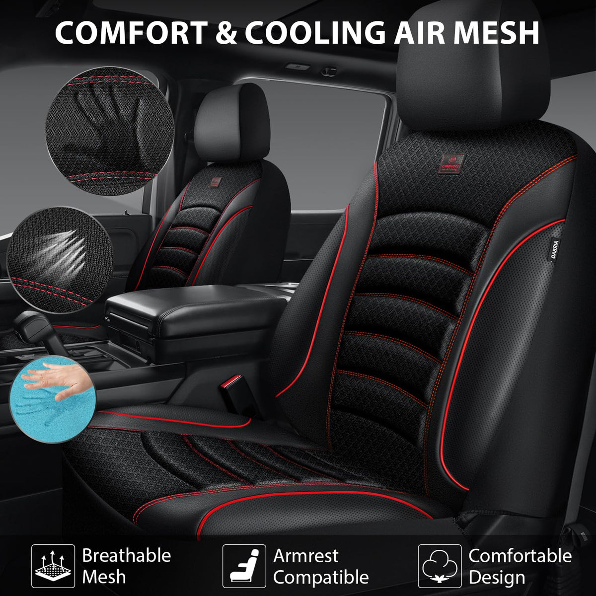 CAR PASS installed in SUV interior showing transformed seats and cohesive look