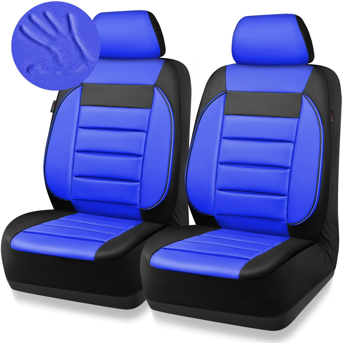 CAR PASS leather texture close-up highlighting durable, easy-clean surface