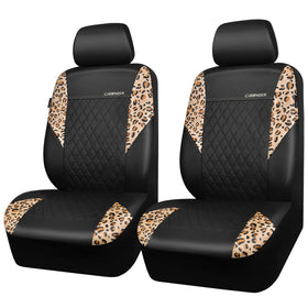 CAR PASS full front seats cover installed shows stylish protection
