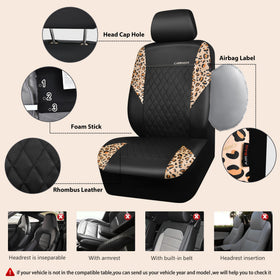 CAR PASS driver using seat cover demonstrates comfort and grip