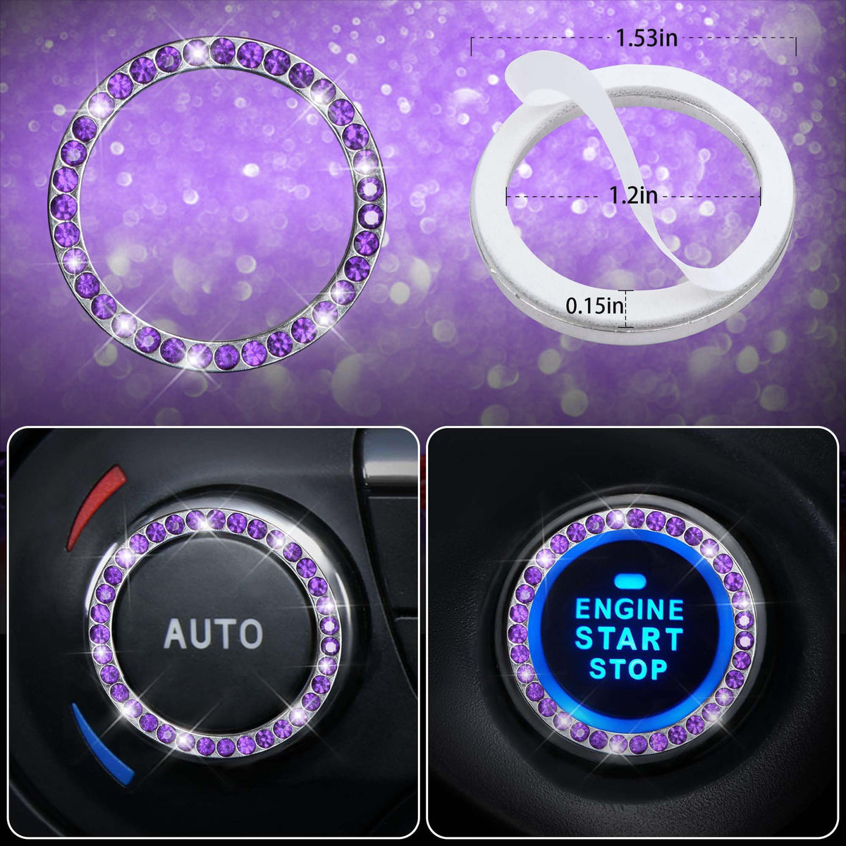 CAR PASS lifestyle car interior shot showcases full set for a cohesive glam look