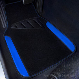 CAR PASS lifestyle shot with mats and interior to showcase upgraded cabin look