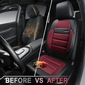 CAR PASS seat cover in a car interior during a drive demonstrating comfort upgrade