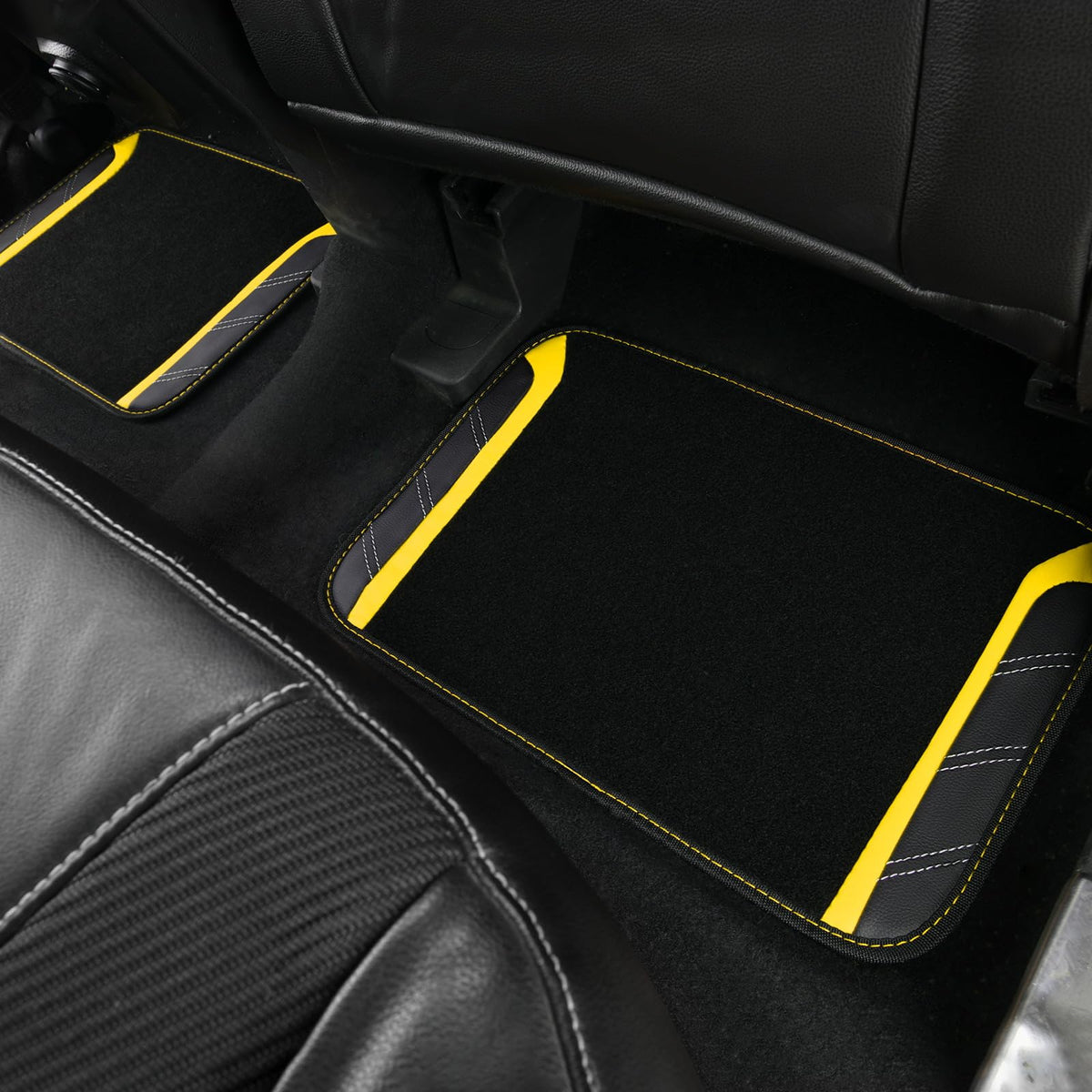 CAR PASS combo in driving scene conveys comfort and protection on the road