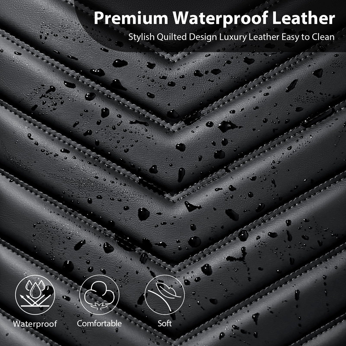 CAR PASS lifestyle shot in SUV interior highlighting durable, waterproof look