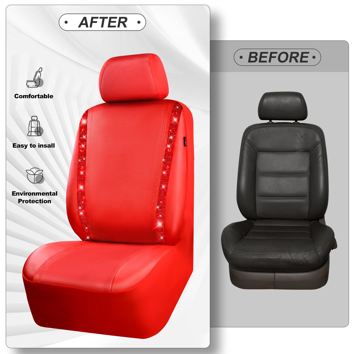 CAR PASS lifestyle interior glam shot showing sparkling upgrade and style