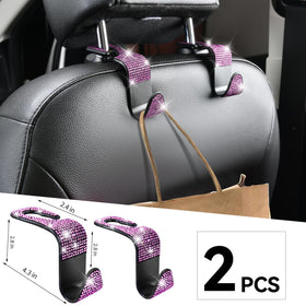 CAR PASS lifestyle interior shot showing full pink diamond theme for a glam cabin