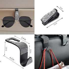 CAR PASS lifestyle interior shot shows cohesive glittered accessories for stylish cabin