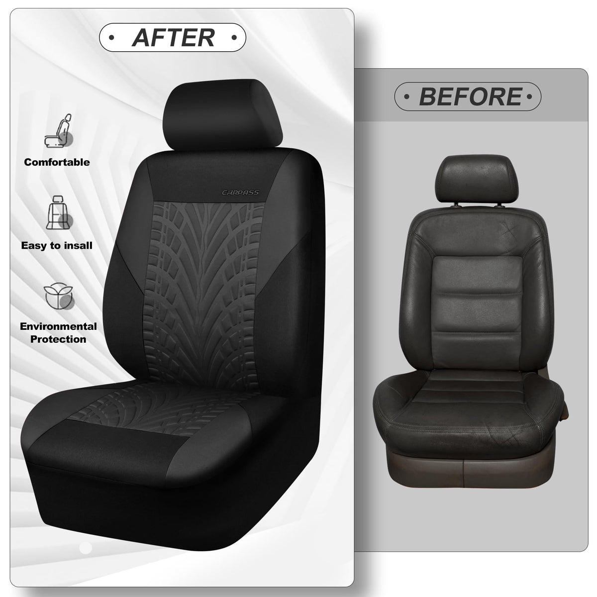CAR PASS lifestyle view of car interior improving appearance and comfort