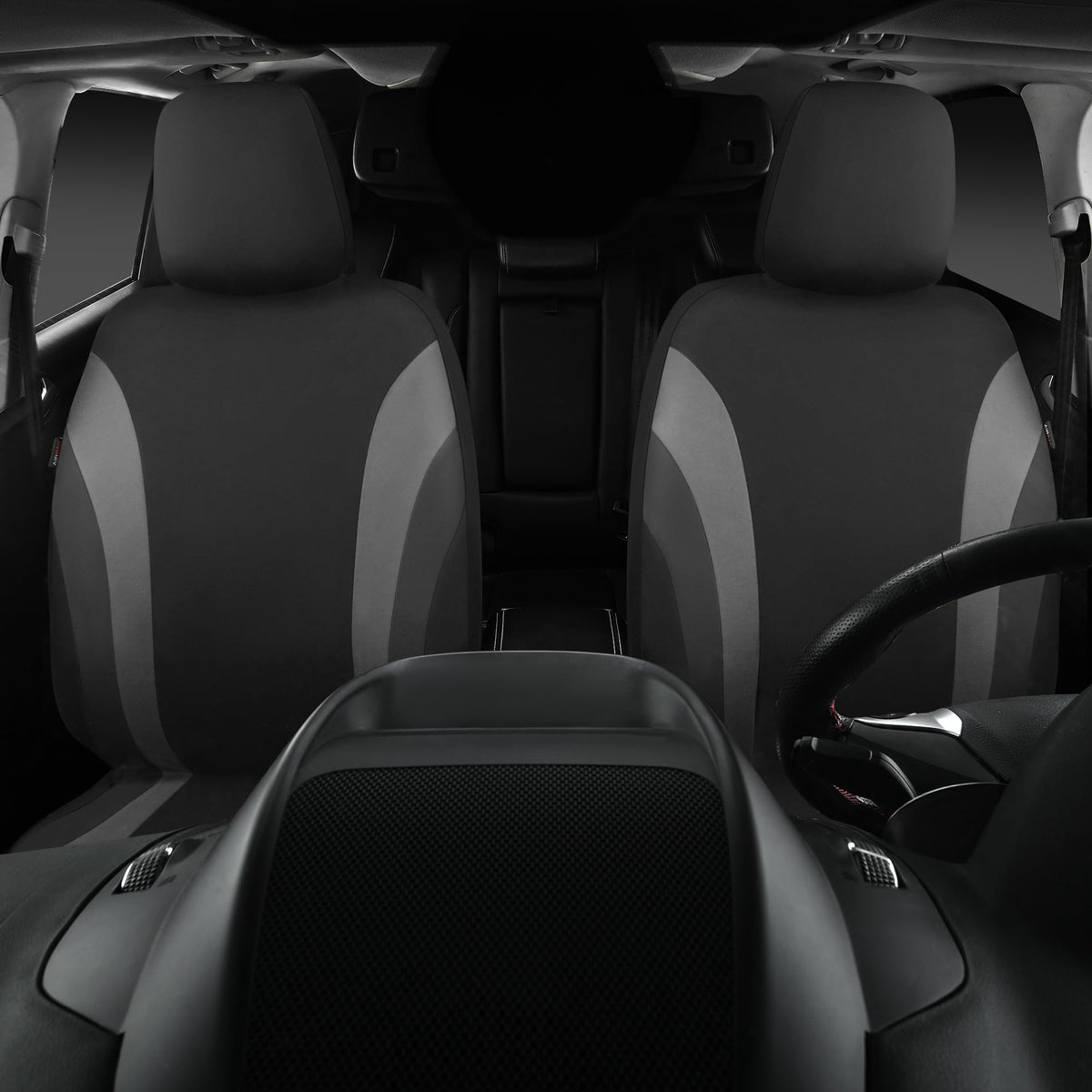 CAR PASS headrest area and airbag seam detail, preserves safety deployment