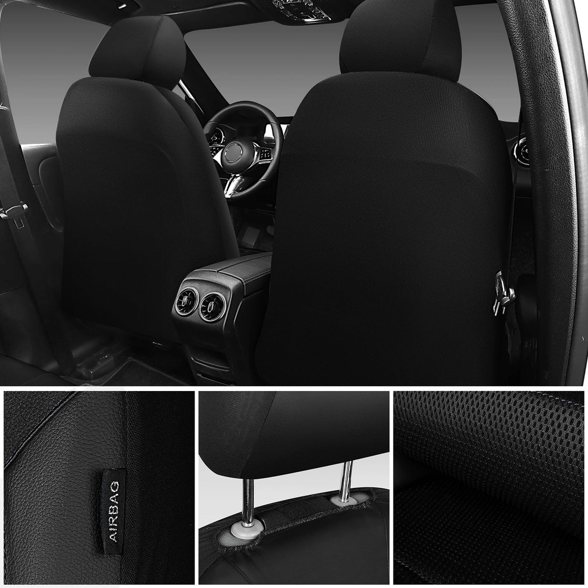 CAR PASS material texture close-up showing breathable leather-like surface comfort
