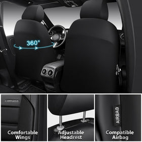 CAR PASS memory foam side profile illustrating thick cushioning support