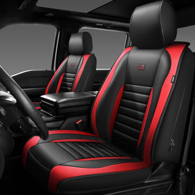 CAR PASS front view showing full seat cover protecting upholstery