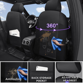 CAR PASS Nappa texture close-up showing soft leather look and easy cleaning benefit