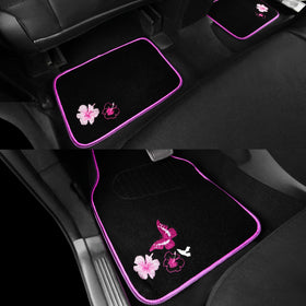 CAR PASS unboxed set with seat covers mats and steering wrap ready to install