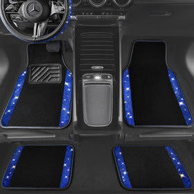 CAR PASS PVC heel pad detail showing anti-slip surface and durability benefit