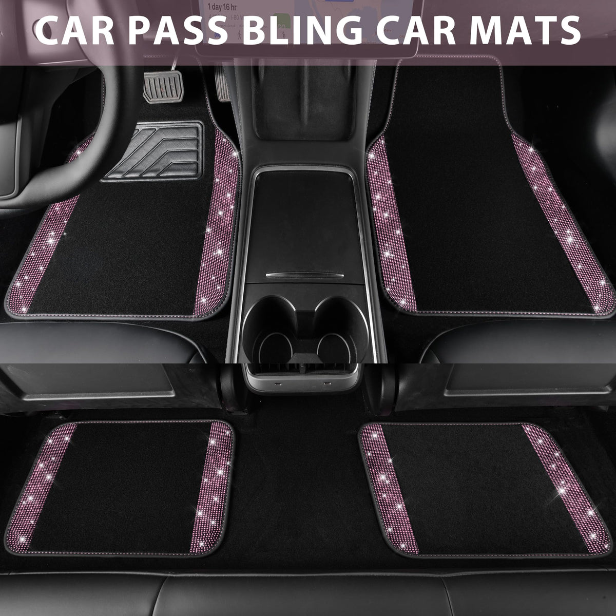 CAR PASS PVC heel pad detail demonstrating anti-slip protection and comfort