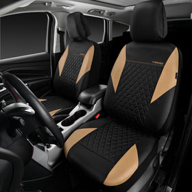 CAR PASS quilted leather close-up showing stitch detail and comfort