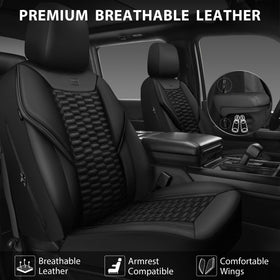 CAR PASS quilted close-up texture highlighting comfort and refined finish