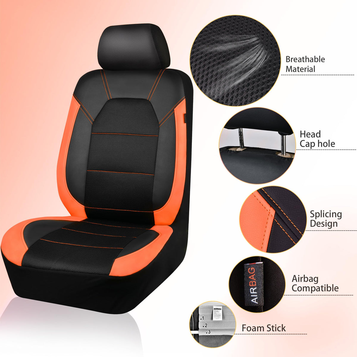 CAR PASS quilted leather detail closeup highlighting premium texture