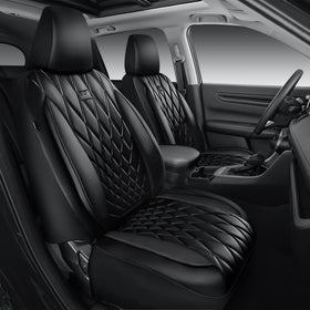 CAR PASS rear seats wide shot displaying full-set coverage and protection for family passengers