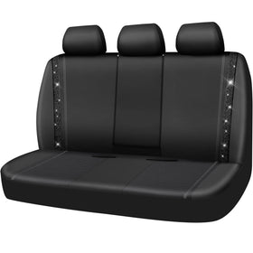 CAR PASS rear bench front view showing full coverage and sparkle