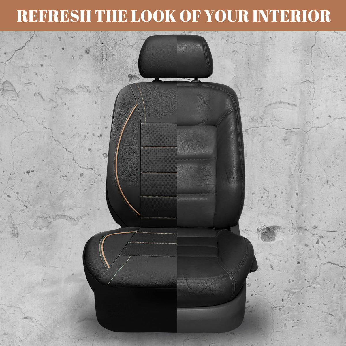 CAR PASS rear bench cover installed in SUV, protects seating area