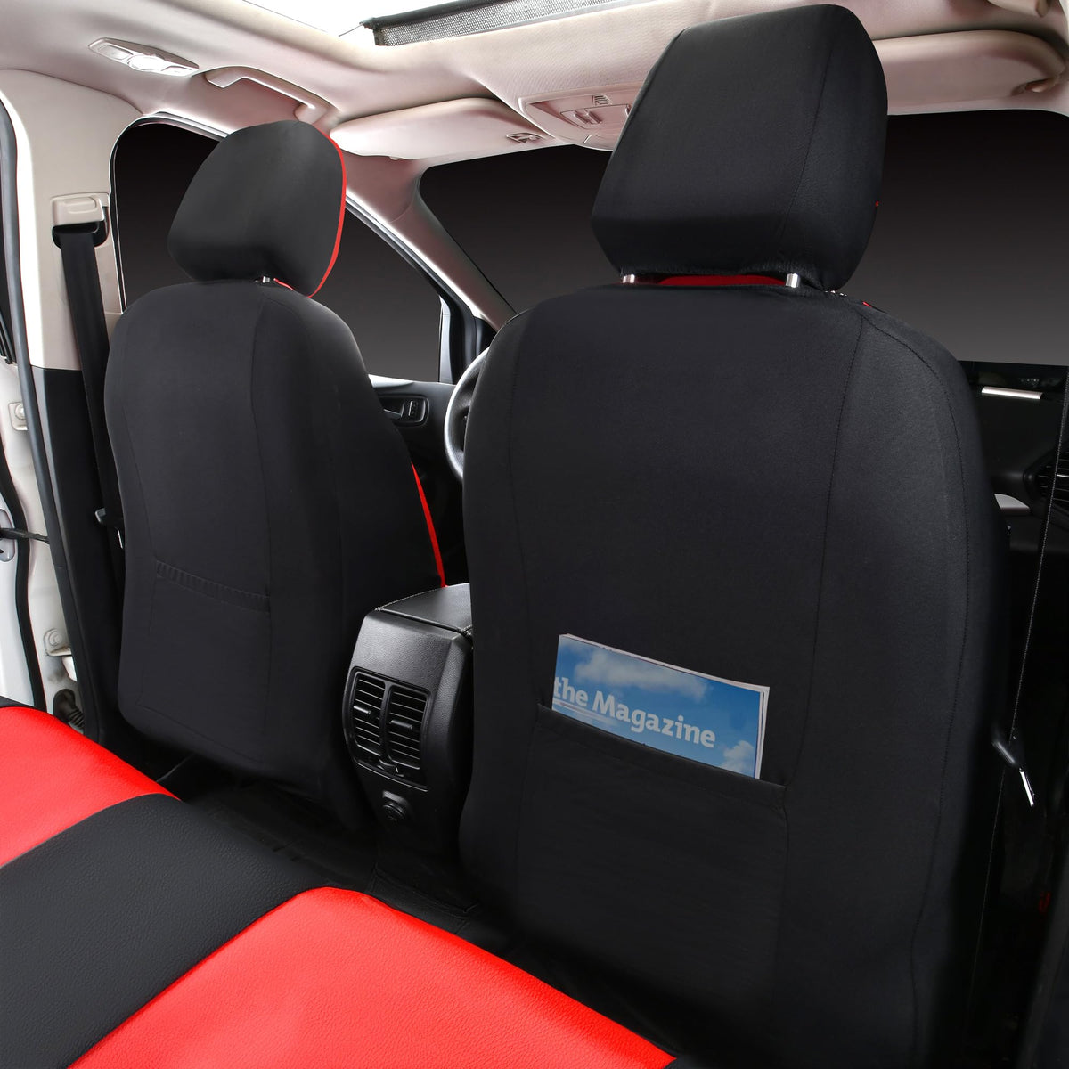CAR PASS rear full seat coverage protecting seats from damage