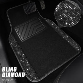CAR PASS rhinestone close-up highlighting durable sparkle and aesthetic boost