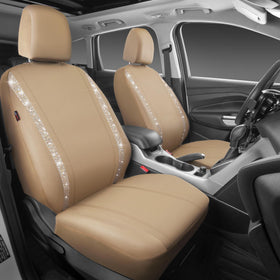 CAR PASS close-up rhinestone detail highlighting sparkle and durability