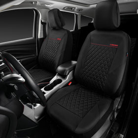 CAR PASS rhomboid-grain close-up texture offering improved breathability