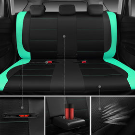 CAR PASS hand beside cover for scale showing fit on standard car seat