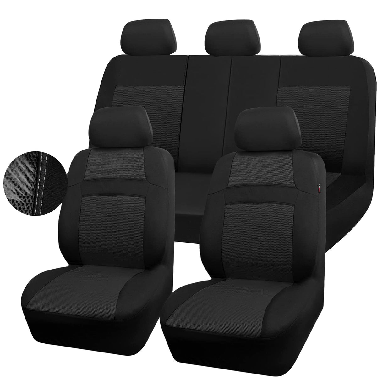 CAR PASS scale comparison with headrest showing fit and proportion