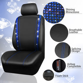 CAR PASS scale comparison on seat showing universal fit and size guidance