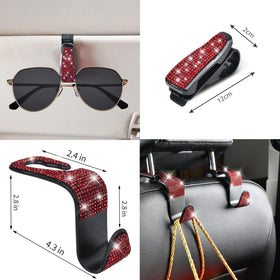 CAR PASS size comparison showing steering wheel cover fit and easy installation guidance