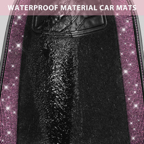 CAR PASS scale with hand illustrating mat size and universal fit