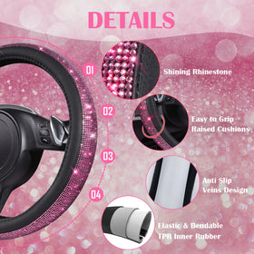 CAR PASS seat belt cushion installed reduces strap irritation and looks stylish