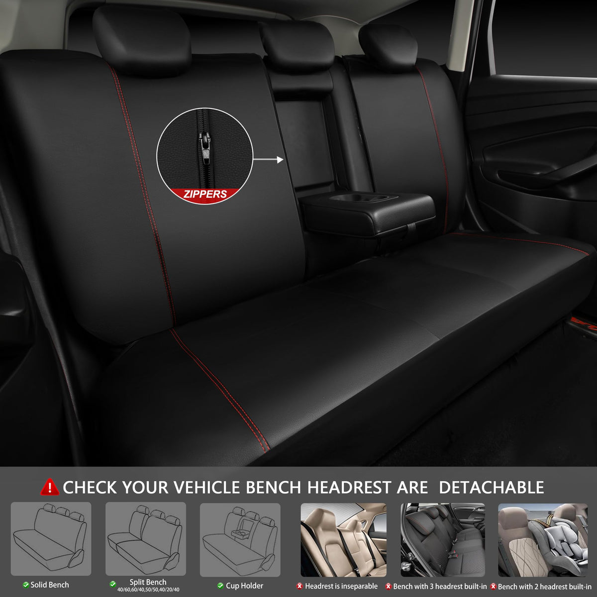 CAR PASS seat belt shoulder pads detail showing added comfort