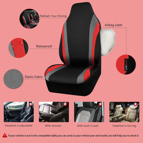 CAR PASS front seat cover installed in SUV demonstrating fit and comfort