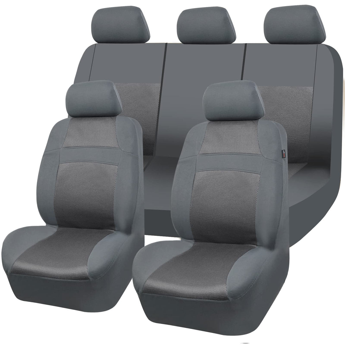 CAR PASS installed in truck showing scale and universal fit across seat types