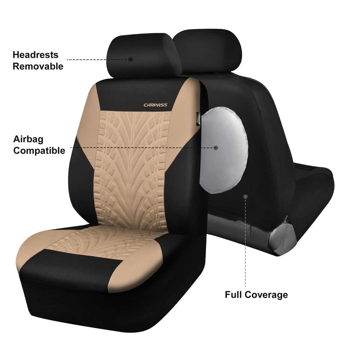 CAR PASS fabric texture close-up, breathable wrinkle-resistant comfort benefit