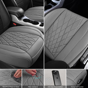 CAR PASS pocket detail showing storage pocket for phone and small items