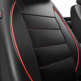 CAR PASS seat covers installed inside car demonstrating improved cabin style benefit