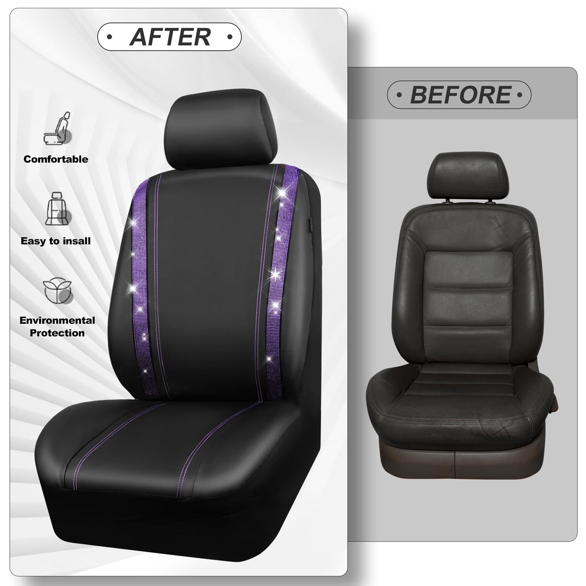 CAR PASS seat in use driver side for stylish everyday comfort