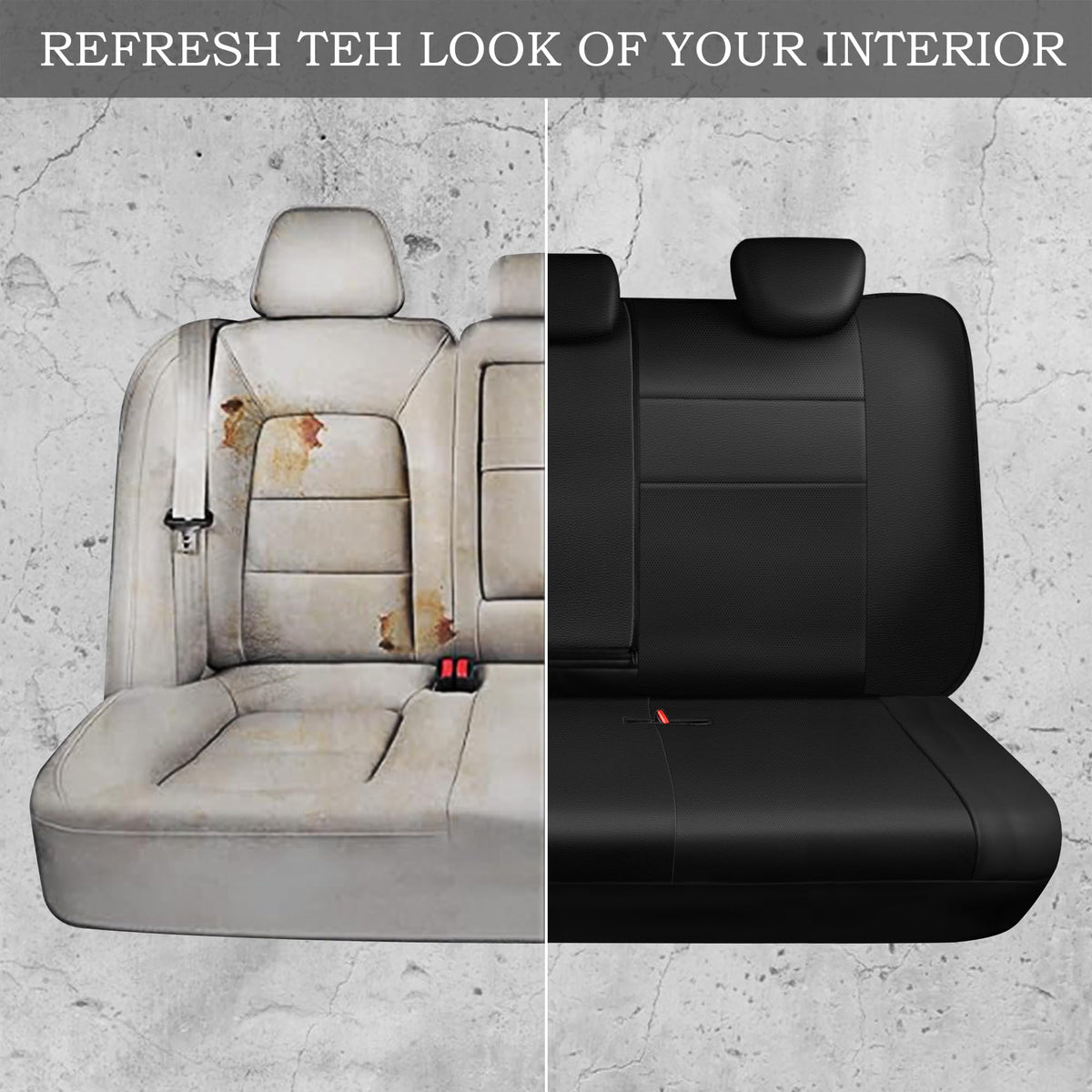 CAR PASS seat in use with child seat demonstrating durable protection and safety fit